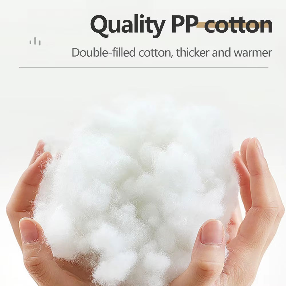 Letto Rotondo di Lusso in Pile per Animali - Sacco a Pelo Accogliente per l'Inverno per Cani e Gatti, Taglia Grande